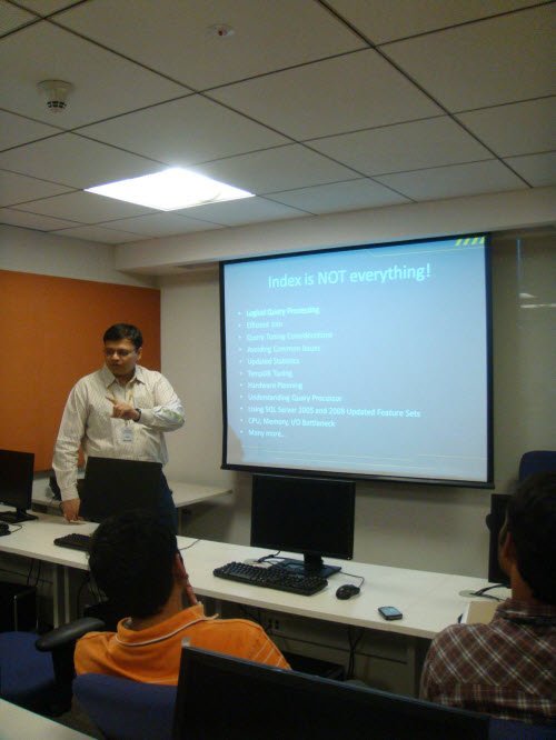 Hyderabad UG Index Presentation by Pinal Dave